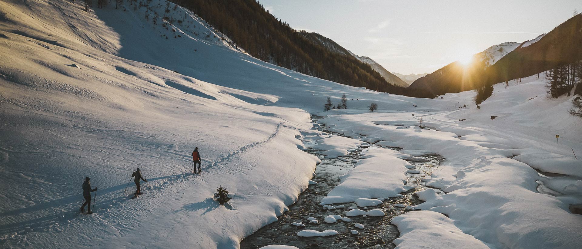 Winterurlaub Schneeschuh wandern Winterurlaub Schneeschuhwandern